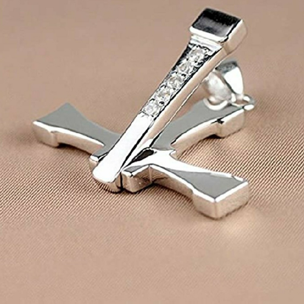 Mens Cross Necklace - Picture 4 of 7